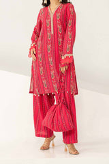 Maria B M.Basics Unstitched Winter Suit-MB-US23-206-A