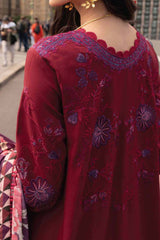 Broadway by Mushq Unstitched 3 Piece Winter Suit-MNW-07