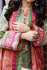 Asim Jofa Prints Unstitched 3 Piece Digital Lawn Vol-03 Suit-AJBB-13