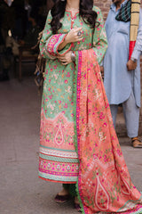 Asim Jofa Prints Unstitched 3 Piece Digital Lawn Vol-03 Suit-AJBB-13