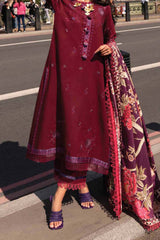 Broadway by Mushq Unstitched 3 Piece Winter Suit-MNW-07