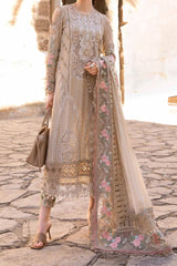 Voyage A Luxe by Maria B Unstitched 3 Piece Luxury Lawn Suit-D-2410-A