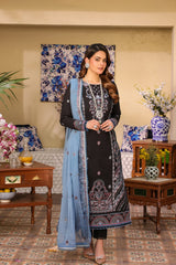 Zarq Barq by Asim Jofa Unstitched 3 Piece Eid Lawn Suit-AJZB-09