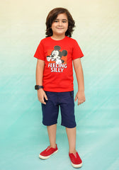 Printed T-Shirt - Wear Ochre