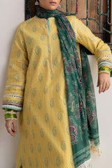Coco Prints by Zara Shahjahan Unstitched 3 Piece Lawn Suit-D-10-Champa