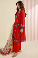 Zellbury Unstitched 3 Piece Lawn Vol-04 Suit-WUS26E30644