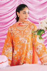 Rinesa by Ayzel Unstitched 3 Piece Lawn Vol-03 Suit-AZL-02-Eli
