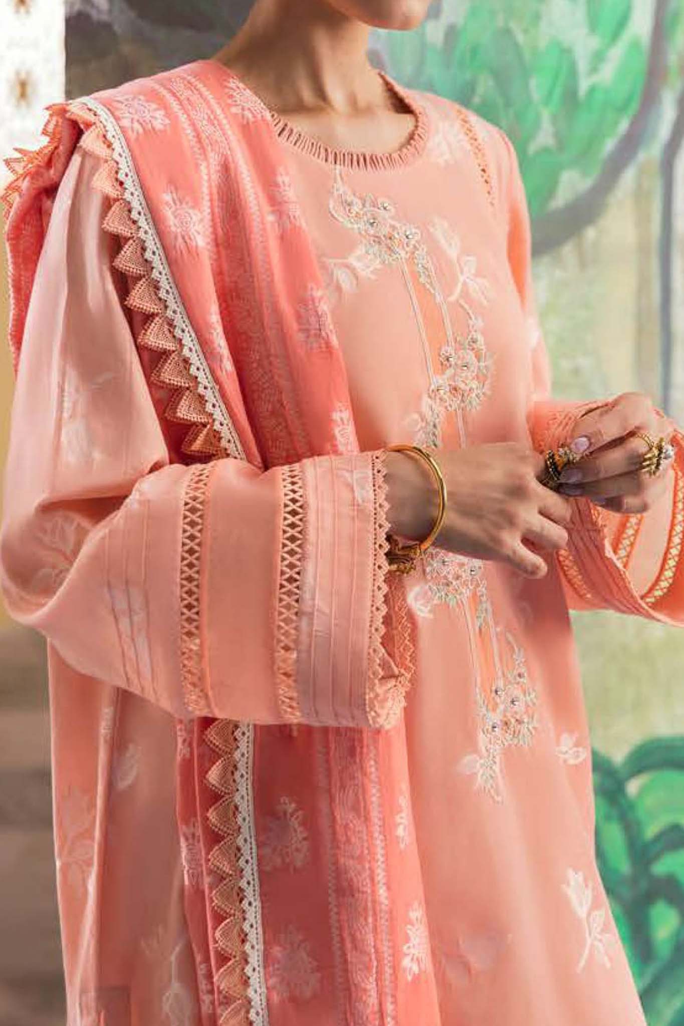 Cross Stitch Eid Lawn Vol-02 Unstitched 3 Piece Premium Collection'2023-CSP-306