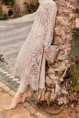 Voyage A Luxe by Maria B Unstitched 3 Piece Luxury Lawn Suit-D-2409-A