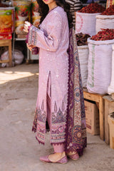 Asim Jofa Prints Unstitched 3 Piece Digital Lawn Vol-03 Suit-AJBB-12