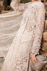 Voyage A Luxe by Maria B Unstitched 3 Piece Luxury Lawn Suit-D-2409-A