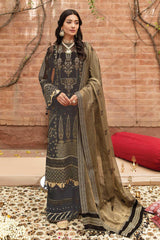 Ayzel Sangat by Afrozeh Unstitched 3 Piece Luxury Chiffon Suit-003-Hema