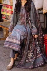 Asim Jofa Prints Unstitched 3 Piece Digital Lawn Vol-03 Suit-AJBB-11