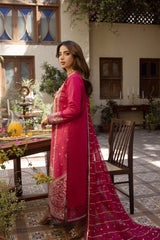 Zarq Barq by Asim Jofa Unstitched 3 Piece Eid Lawn Suit-AJZB-04