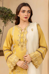 Zellbury Unstitched 3 Piece Lawn Vol-04 Suit-WUS26E30785