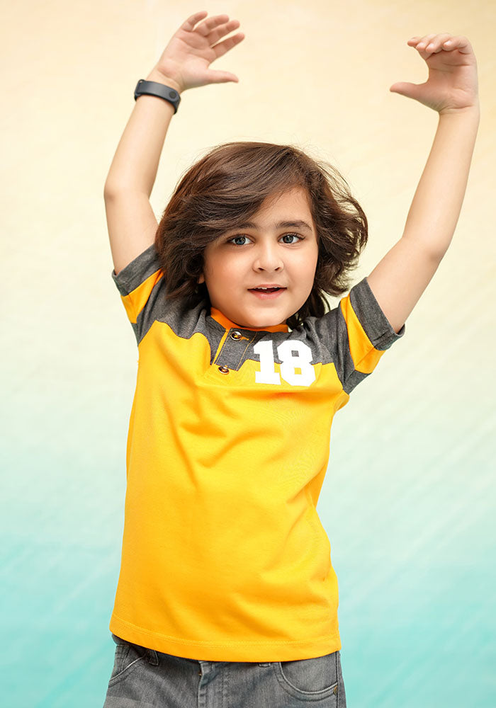 Printed T-Shirt - Wear Ochre
