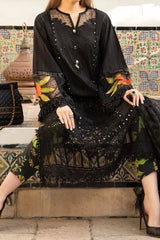 Voyage A Luxe by Maria B Unstitched 3 Piece Luxury Lawn Suit-D-2408-B