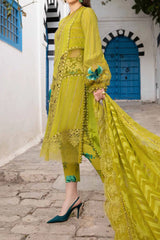 Voyage A Luxe by Maria B Unstitched 3 Piece Luxury Lawn Suit-D-2408-A