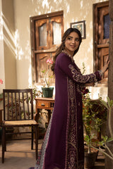 Zarq Barq by Asim Jofa Unstitched 3 Piece Eid Lawn Suit-AJZB-02