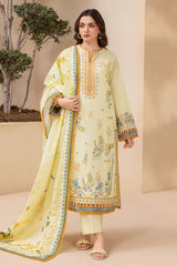 Zellbury Unstitched 3 Piece Lawn Vol-04 Suit-WUS26E30570