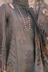 Voyage A Luxe by Maria B Unstitched 3 Piece Luxury Lawn Suit-D-2407-B