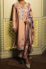 Broadway by Mushq Unstitched 3 Piece Winter Suit-MNW-01