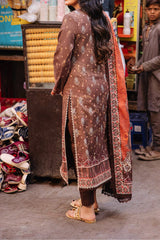 Asim Jofa Prints Unstitched 3 Piece Digital Lawn Vol-03 Suit-AJBB-09