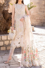 Voyage A Luxe by Maria B Unstitched 3 Piece Luxury Lawn Suit-D-2407-A