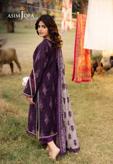 Asim Jofa Designers Limited Edition Pret Ajubj-27 Printed Lawn Stitched 3 Pc