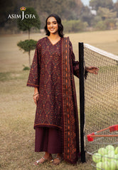 Asim Jofa Designers Limited Edition Pret Ajubj-28 Printed Lawn Stitched 3 Pc