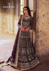 Asim Jofa Designers Limited Edition Ajkbd-10 Embroidered Stitched 3 Pcs