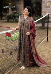Asim Jofa Prints Unstitched Drop 2 Ajubj-29 Printed Lawn 3 Pc