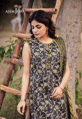 Asim Jofa Prints Unstitched Drop 2 Ajubj-26 Printed Lawn 3 Pc