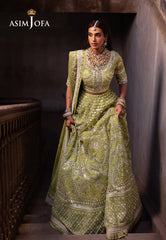 Asim Jofa Designers Limited Edition Ajkbd-04 Embroidered Net Stitched 3 Pcs