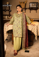 Asim Jofa Prints Unstitched Drop 2 Ajubj-31 Printed Lawn 3 Pc