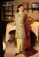 Asim Jofa Designers Limited Edition Pret Ajubj-31 Printed Lawn Stitched 3 Pc