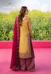 Asim Jofa Luxury Lawn 25 Ajell-07 Embroidered Lawn 3 Pcs