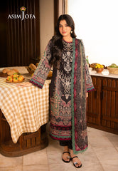 Asim Jofa Designers Limited Edition Pret Ajubj-03 Printed Embroidered Lawn Stitched 3 Pc