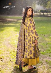 Asim Jofa Prints Unstitched Drop 2 Ajubj-33 Printed Lawn 3 Pc