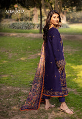 Asim Jofa Prints Unstitched Drop 2 Ajubj-15 Printed Embroidered Lawn 3 Pc