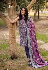Asim Jofa Designers Limited Edition Pret Ajubj-30 Printed Lawn Stitched 3 Pc