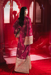 Asim Jofa Designers Limited Edition Ajmvd-06 Embroidered Velvet Stitched 2 Pcs