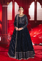 Asim Jofa Designers Limited Edition Ajmvd-03 Embroidered Velvet Stitched 2 Pcs