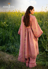 Asim Jofa Luxury Lawn 25 Ajell-16 Embroidered Lawn 3 Pcs