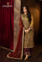 Festive Opulence By Asim Jofa Unstitched 3 Piece Formals Suit-AJFO-07