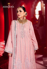 Asim Jofa Designers Limited Edition Ajmvd-12 Embroidered Velvet Stitched 3 Pcs