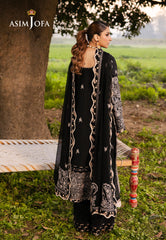 Asim Jofa Luxury Lawn 25 Ajell-03 Embroidered Lawn 3 Pcs