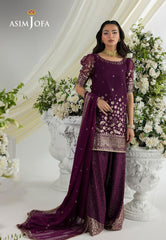Izel By Asim Jofa Unstitched Formals Suit-AJIZL-02