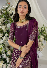 Izel By Asim Jofa Unstitched Formals Suit-AJIZL-02