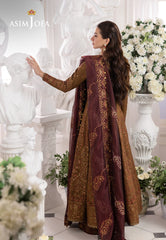 Izel By Asim Jofa Unstitched Formals Suit-AJIZL-13